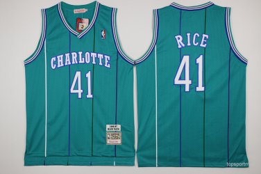 41 Glen Rice Stitched Jersey Size S to 3 XL green