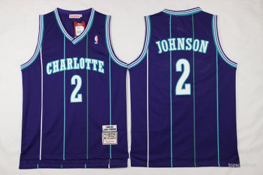 2 Larry Johnson Stitched Jersey Size S to 3 XL blue
