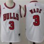 3 Dwyane Wade Stitched Jersey Size S to 3 XL white 2