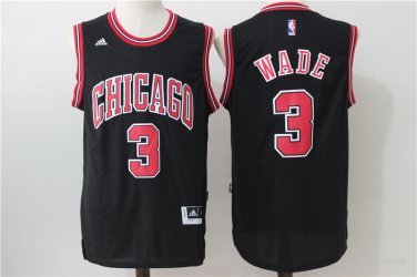 3 Dwyane Wade Stitched Jersey Size S to 3 XL black 2