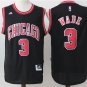 3 Dwyane Wade Stitched Jersey Size S to 3 XL black 2