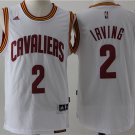 2 Kyrie Irving Stitched Jersey Size S to 3 XL white