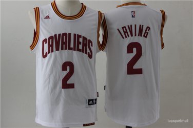 2 Kyrie Irving Stitched Jersey Size S to 3 XL white