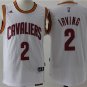 2 Kyrie Irving Stitched Jersey Size S to 3 XL white