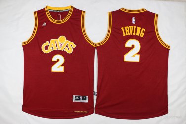2 Kyrie Irving Stitched Jersey Size S to 3 XL red