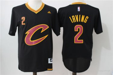 2 Kyrie Irving Stitched Jersey Size S to 3 XL black 1