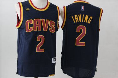 2 Kyrie Irving Stitched Jersey Size S to 3 XL black 2