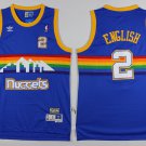 2 Alex English Stitched Jersey Size S to 3 XL blue