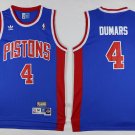 4 Joe Dumars Stitched Jersey Size S to 3 XL blue 2