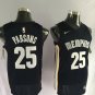  25 Chandler Parsons Stitched Jersey Size S to 3 XL black
