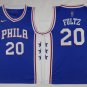 20 Markelle Fultz Stitched Jersey Size S to 3 XL blue