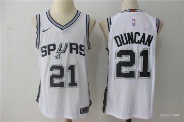 21 Tim Duncan Stitched Jersey Size S to 3 XL white
