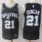 21 Tim Duncan Stitched Jersey Size S to 3 XL black