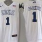 1 Jabari Parker Stitched Jersey Size S to 3 XL white
