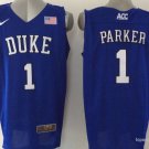 1 Jabari Parker Stitched Jersey Size S to 3 XL blue