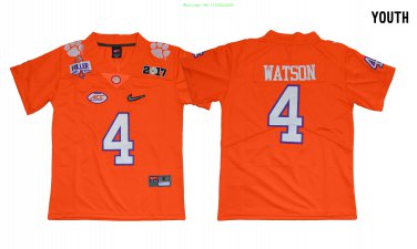 4 Deshaun Watson Stitched Jersey Size S to 3 XL orange