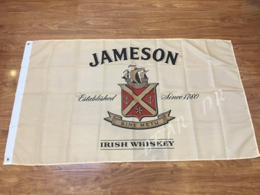 3x5ft Jameson Irish Whiskey Banner Flag Sign Wholesale Dropshipping 100D Polyester flag