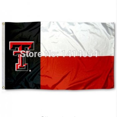 Texas Tech Red Raiders Texas State Flag 150X90CM