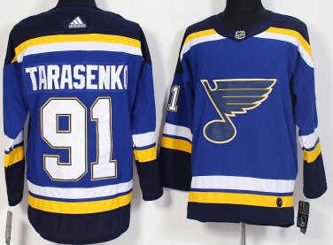 91 Vladimir Tarasenko Stitched Jersey Size S to 3 XL blue 2