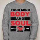 Gray YMBS Long Sleeve Shirt