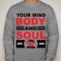 Gray YMBS Long Sleeve Shirt