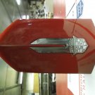 1973 1974 CADILLAC ELDORADO FRONT FENDER FILLER EXTENSION CAP WITH EMBLEM CREST
