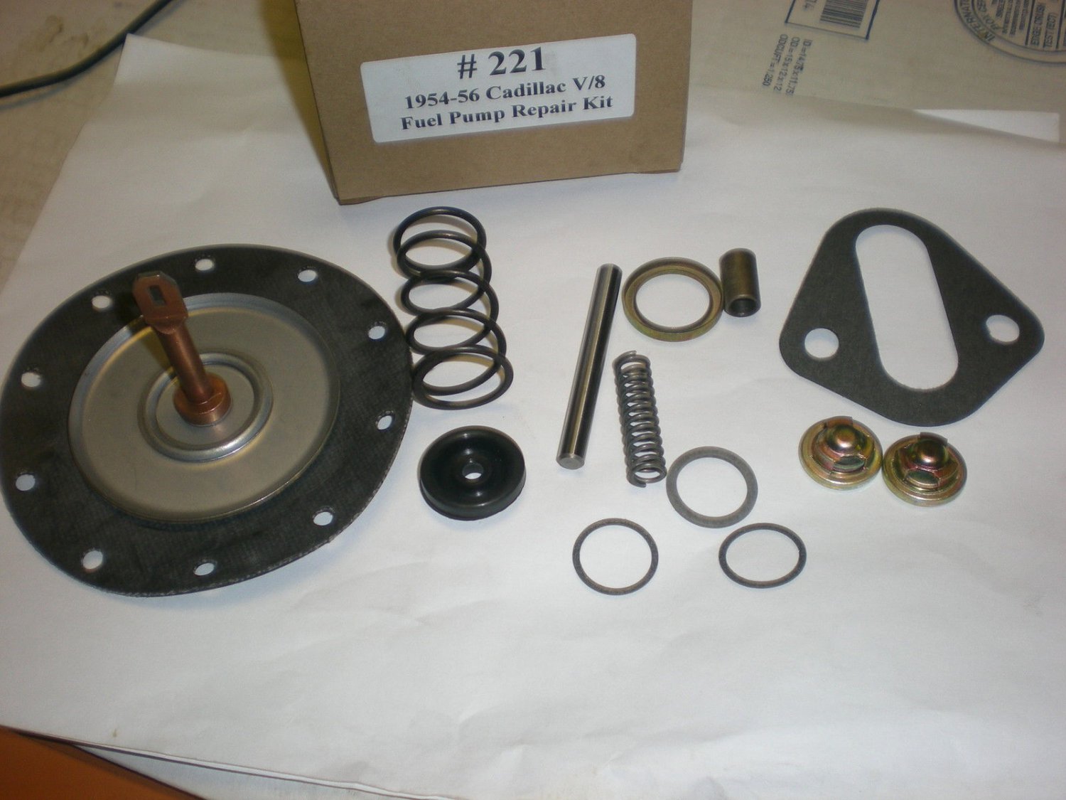 CADILLAC DEVILLE ELDORADO V8 4269 UNLEADED FUEL PUMP AC KIT 1954 1955 1956