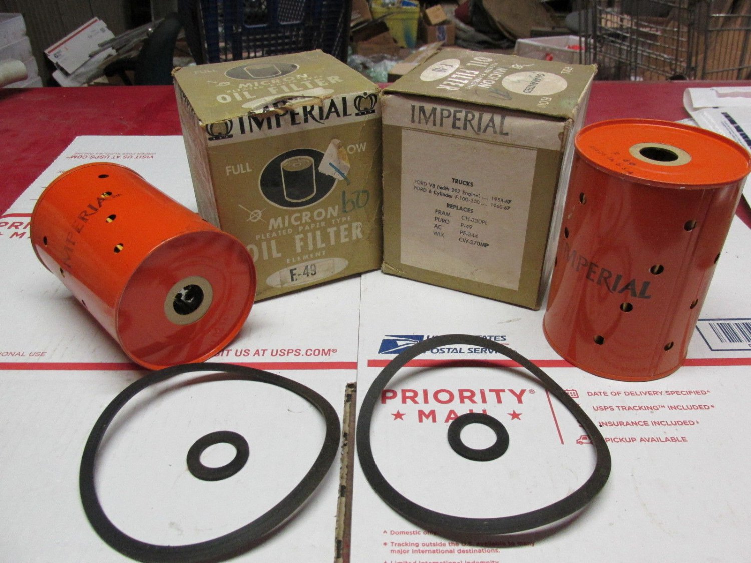 1958 1959 1960 1961 1962 1963 1964 1965 1966 FORD TRUCK V8 292 OIL FILTER USA