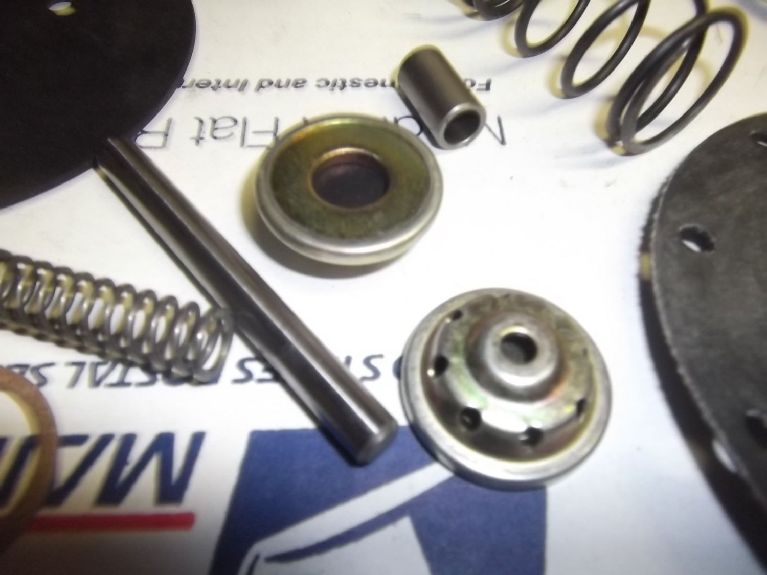 1958 65 4445 4656 4657 AC FUEL PUMP REBUILD KIT CORVETTE CHEVY FOR