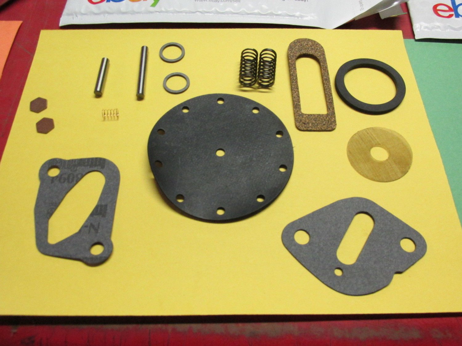 1956 1957 1958 1959 CLARK TRUCK UNLEADED AC TODAY'S FUEL PUMP REBUILD