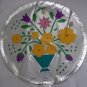 18" FLOWERS IN VASE MYLAR BALLOON FREE SHIPPING