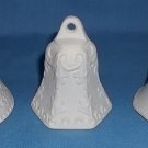 WEDDING BELLS SET Ready-to-Paint Ceramic Bisque
