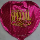 18" VALENTINE YOU'RE SO VERY SPECIAL LOVE MYLAR BALLOON FREE SHIPPING