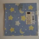 MOON & STARS HALLMARK GIFT WRAP 2 SHEETS WRAPPING PAPER FREE SHIPPING ~ Ceramic Treasures