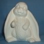 Sm. stand flop eared bunny 4 in. Ready to Paint Ceramic Bisque