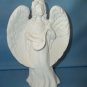 Angel w/ mandolin  8 in. Ready to Paint Ceramic Bisque