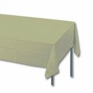 High Quality Premium Rectangular Plastic Tablecover 54" x 108" Sage Green