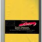 High Quality Premium Rectangular Plastic Tablecover 54" x 108" Mimosa Yellow