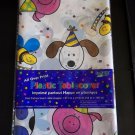 BARNYARD CELEBRATION Plastic Tablecover 54" x 108" High Quality Hard to Find