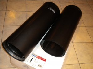 Dura Vent 8" Close Clearance Telescoping Wood Stove Pipe Simpson Durablack