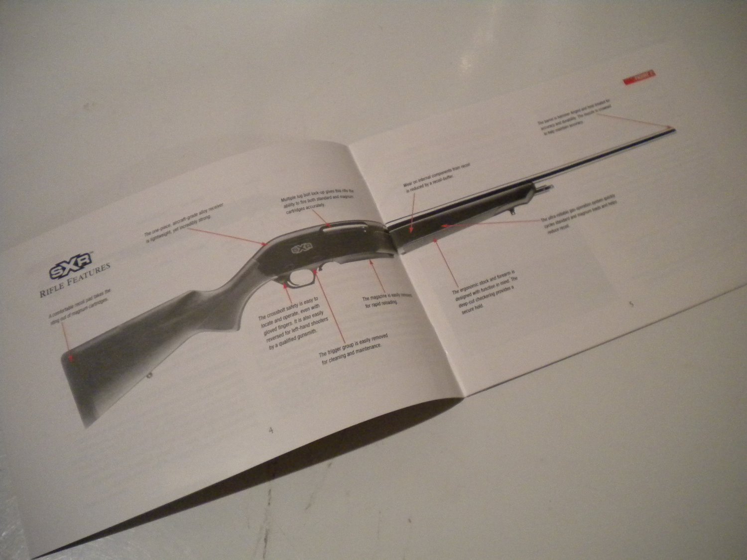 Winchester Super X rifle autoloader Owners Manual Owner's Guide