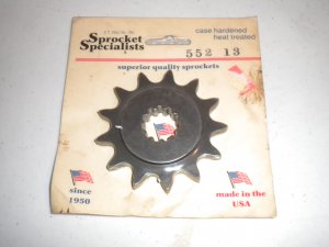 HONDA CR250 CR500 Front Countershaft Sprocket Specialists 552 13 tooth 13t