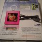 NEW Shift 3 DIGITAL PHOTO KEYCHAIN Pink frame NIB album 60 pictures 8 Mb 1.5"