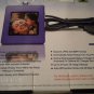 NEW Shift 3 DIGITAL PHOTO KEYCHAIN Purple frame NIB album 60 pictures 8 Mb 1.5"