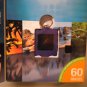 NEW Shift 3 DIGITAL PHOTO KEYCHAIN Purple frame NIB album 60 pictures 8 Mb 1.5"