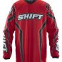 SHIFT ASSAULT JERSEY SOLID RED MEDIUM P/N 02329-003-004