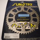 SUZUKI DR350 RM125 RMX250 RM250 SUNSTAR REAR SPROCKET 52T P/N 5-357752