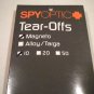 Spy Optic Magneto Tear-Off Systems CLEAR 10 pack Tear Off Offs