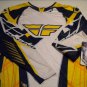 Fly Racing 208 Evolution Jersey Navy/Yellow Size Medium