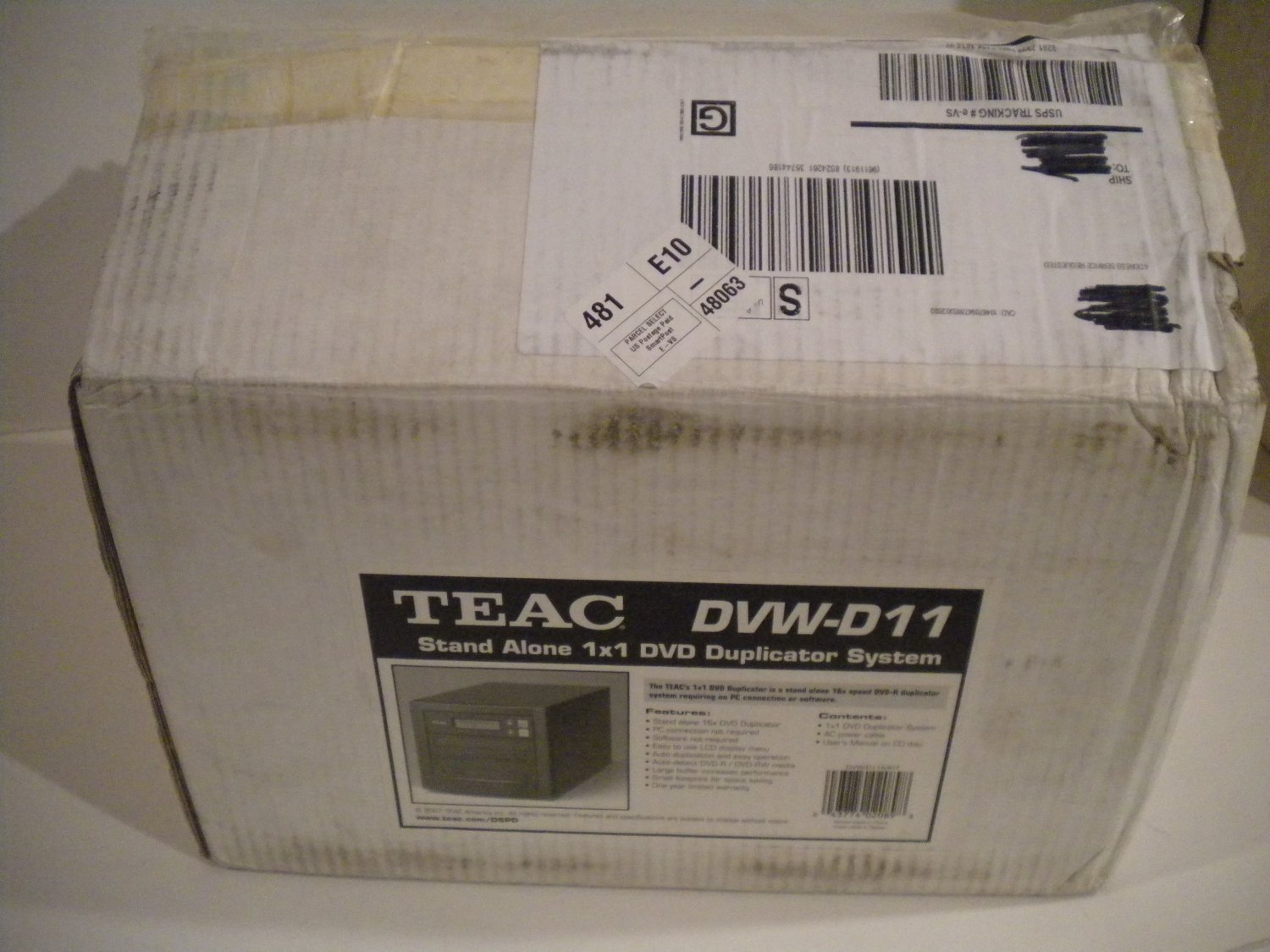 Teac DVW/D11A/KIT 1x1 Stand Alone 16x CD/DVD Duplicator DVDROM DVD